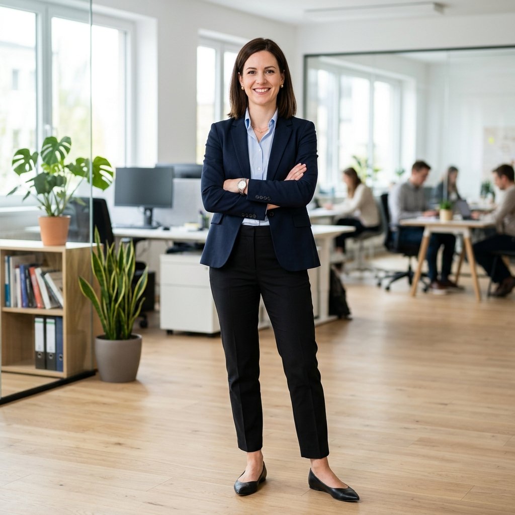 Black Pants Office Outfit Ideas