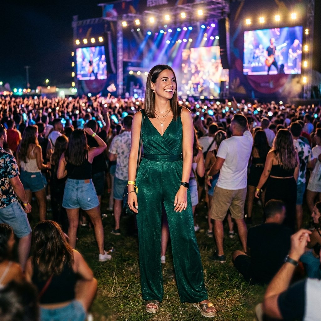 Party Jumpsuit Pitbull Concert Outfit Ideas