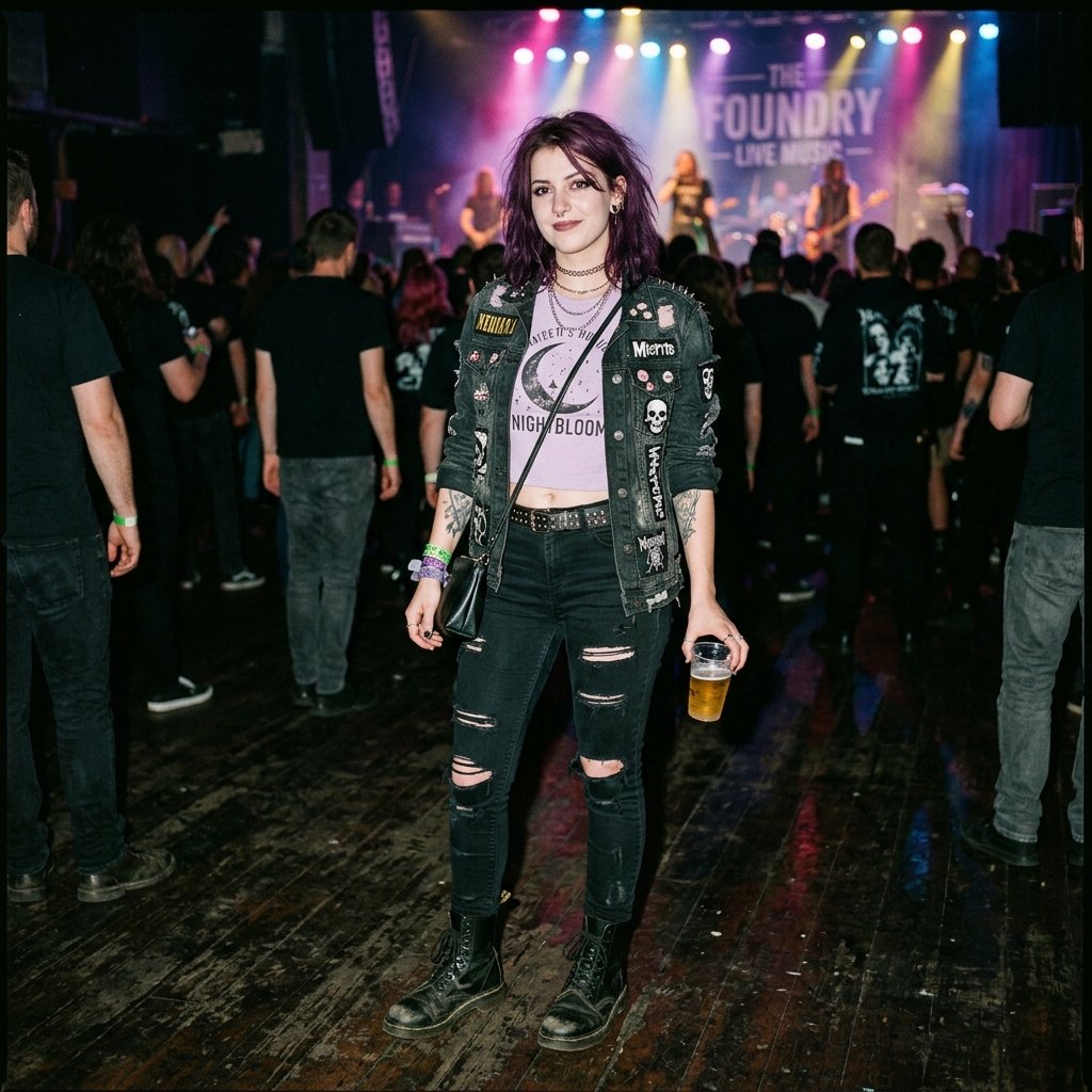 33 Olivia Rodrigo Concert Outfits: A Complete Style Guide 15 Pastel and Grunge Mix Idea