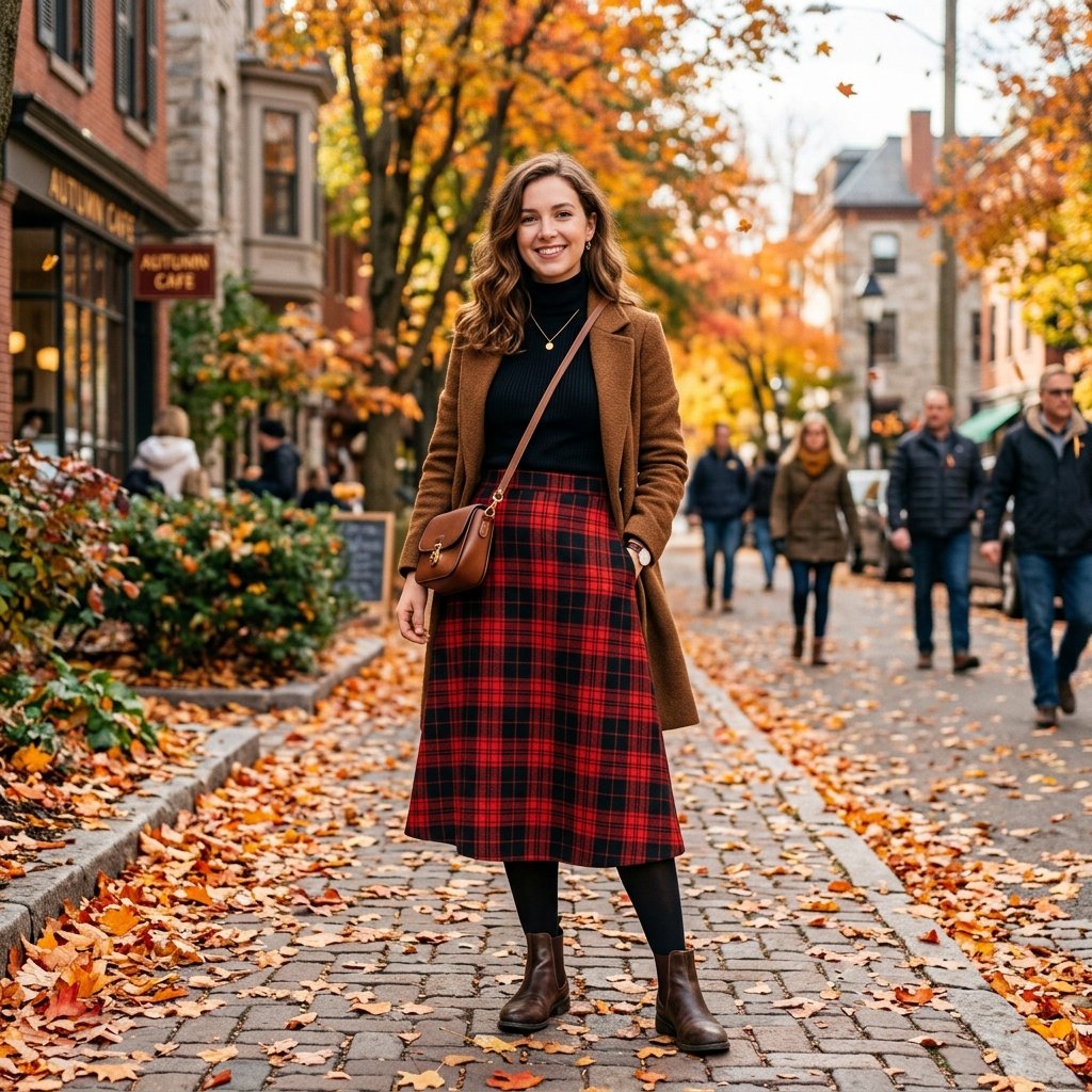 32 Midi Skirt Outfits Ideas That Are Pure Pinterest Gold 10 Plaid Midi Skirt Outfits Ideas
