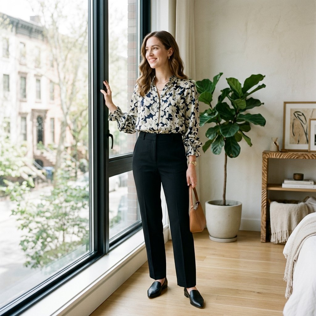 Printed Blouse Pairing Ideas