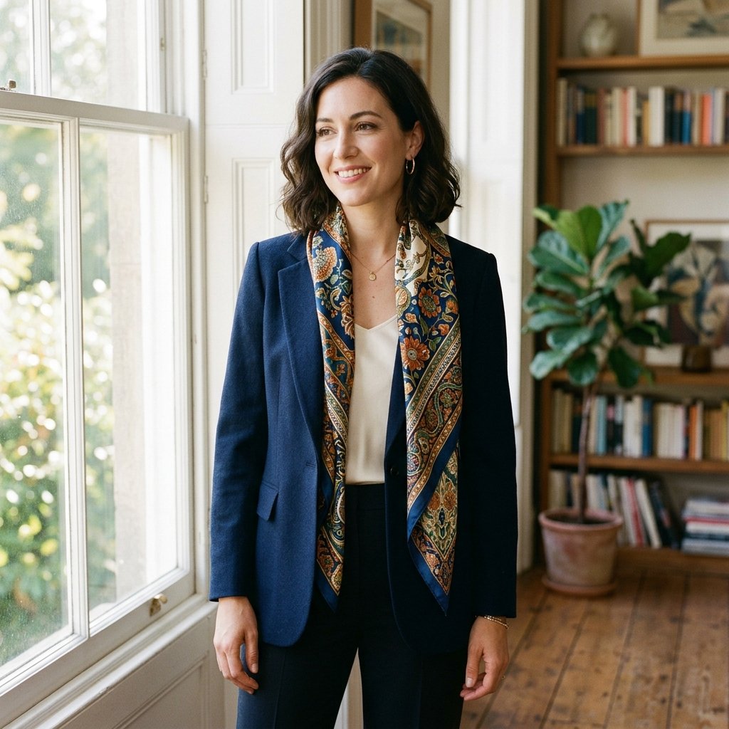 Printed Scarf Styling Ideas