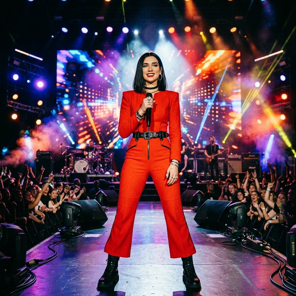 Bold Red Pitbull Concert Outfit Ideas