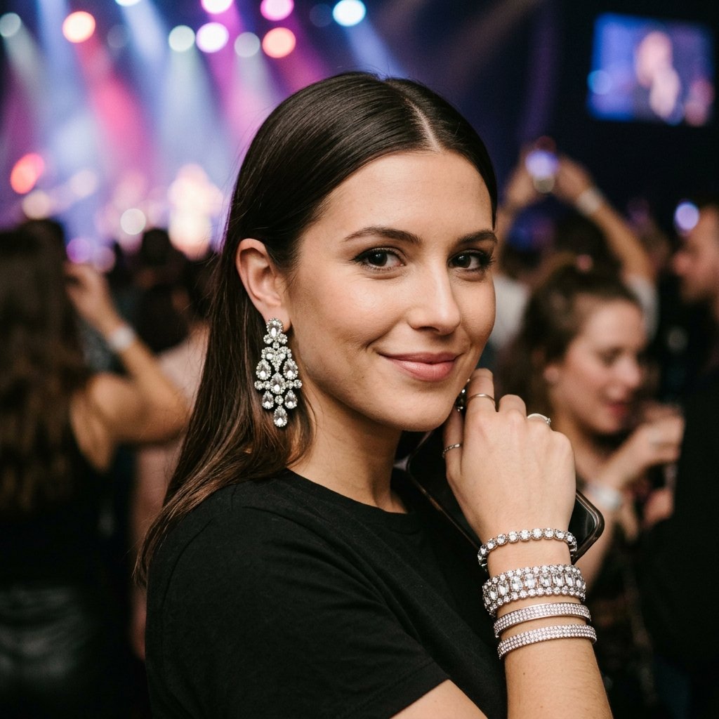 Rhinestone Accessories Concert Ideas