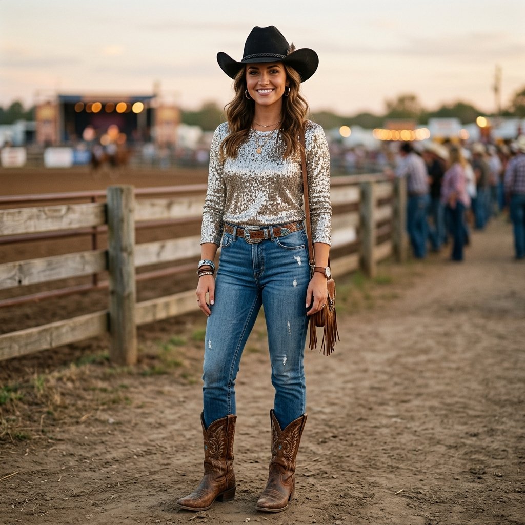 Rodeo Outfit Ideas for a Concert