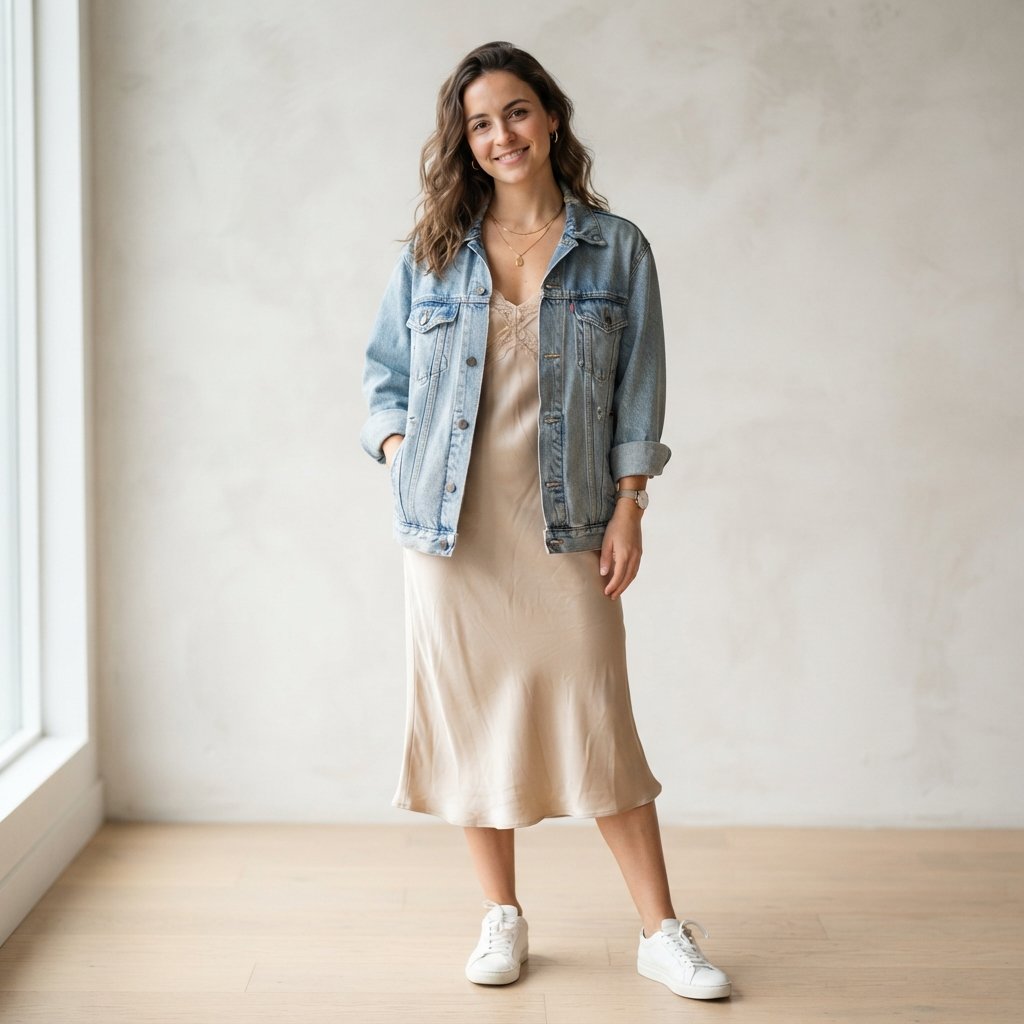 Slip Dress Layering Ideas