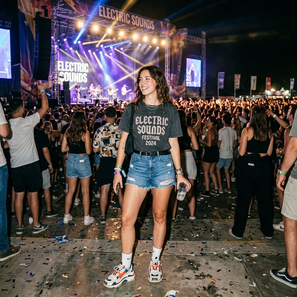 33 Olivia Rodrigo Concert Outfits: A Complete Style Guide 26 Chunky Sneakers Concert Idea