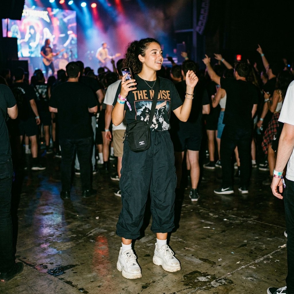 33 Bad Bunny Concert Outfit Ideas: A Complete Style Guide 15 Chunky Sneakers Concert Idea