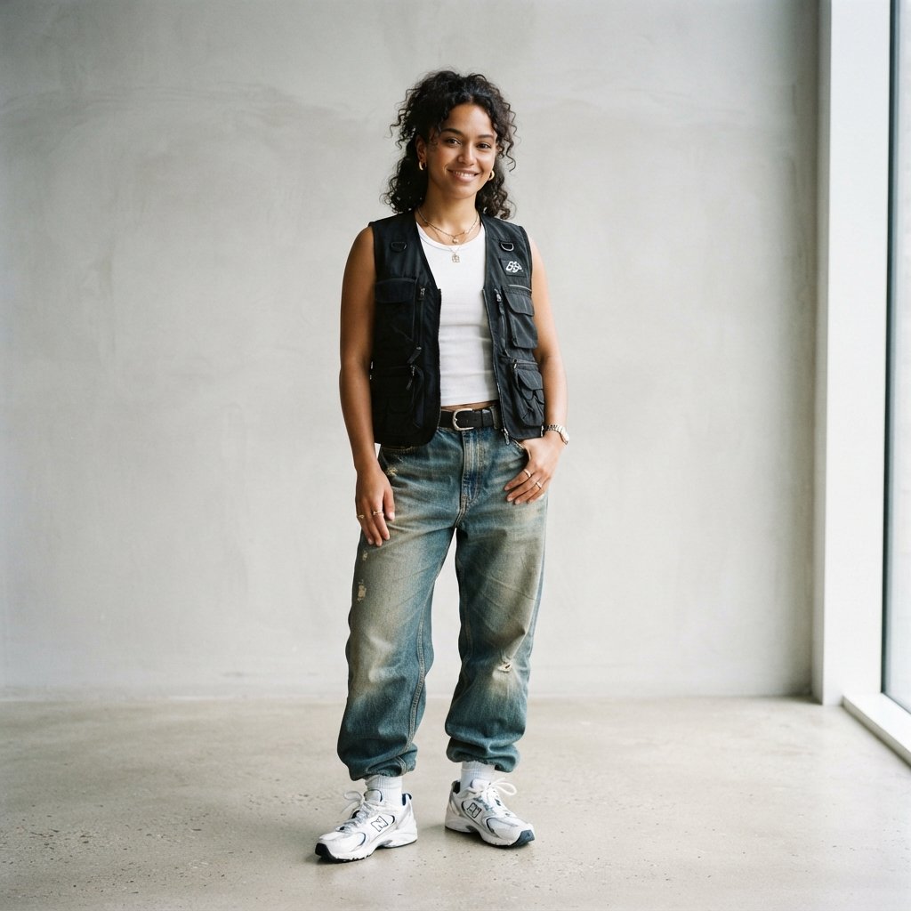 Streetwear Vest Outfit Ideas