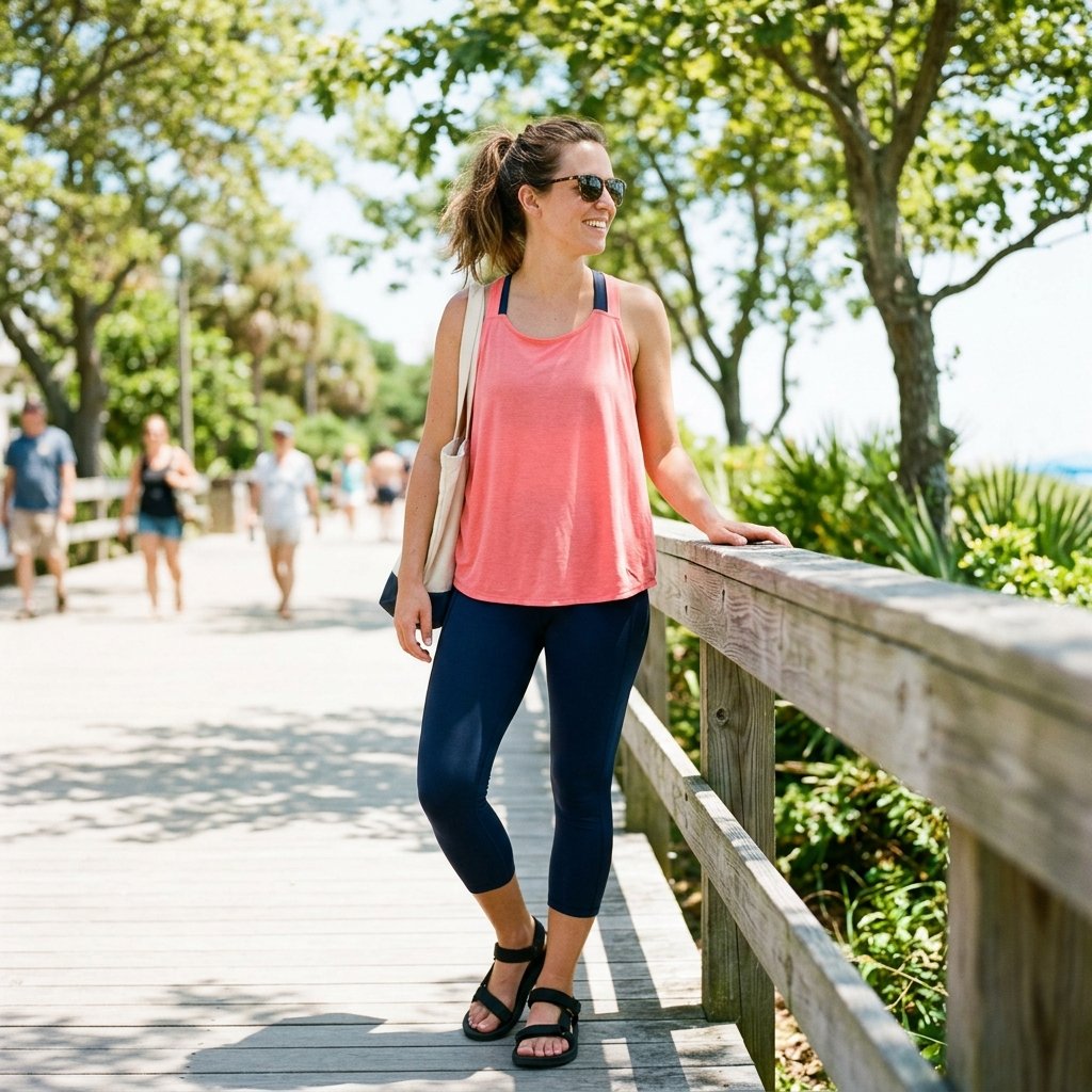 Summer Leggings Outfit Ideas
