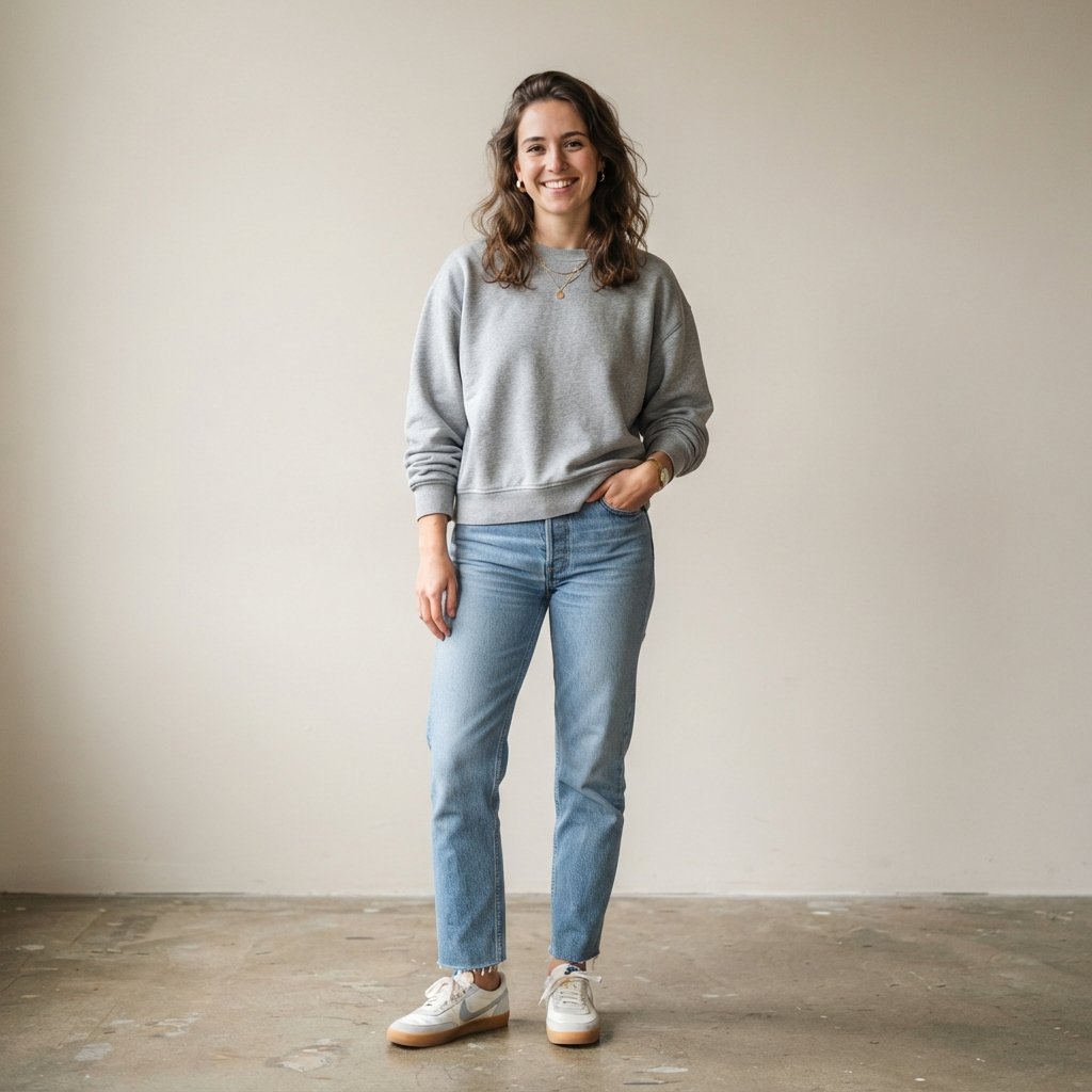 Weekend Outfits with Light Blue Jeans