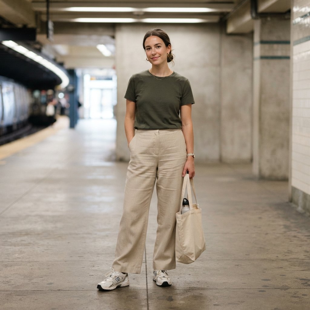 Subway Ready Comfort Outfit Ideas