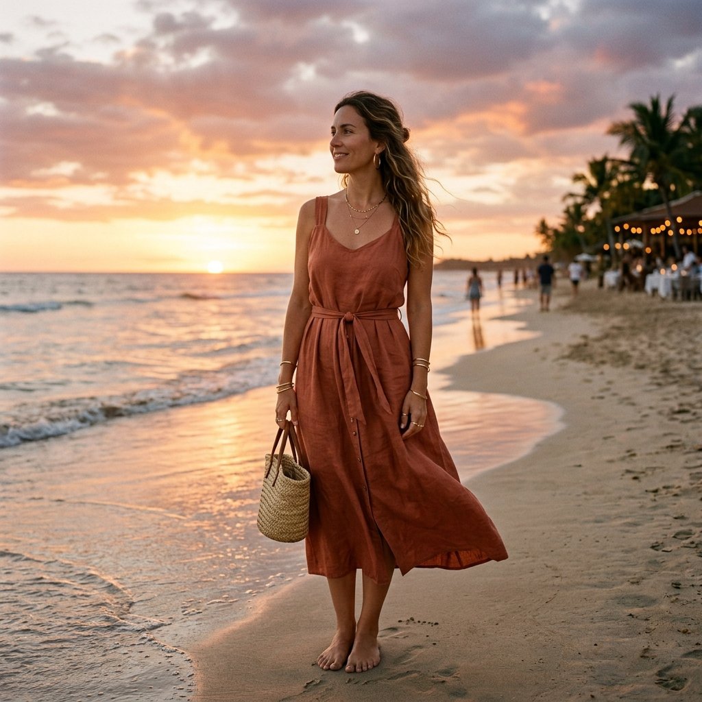 Sunset Beach Dinner Outfit Ideas