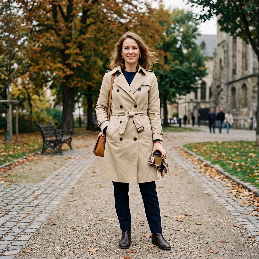 Trench Long Coat Idea