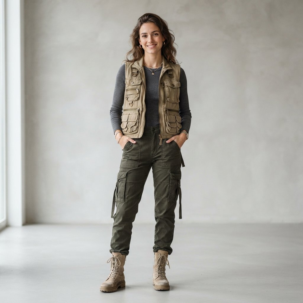 Utility Vest Outfit Ideas