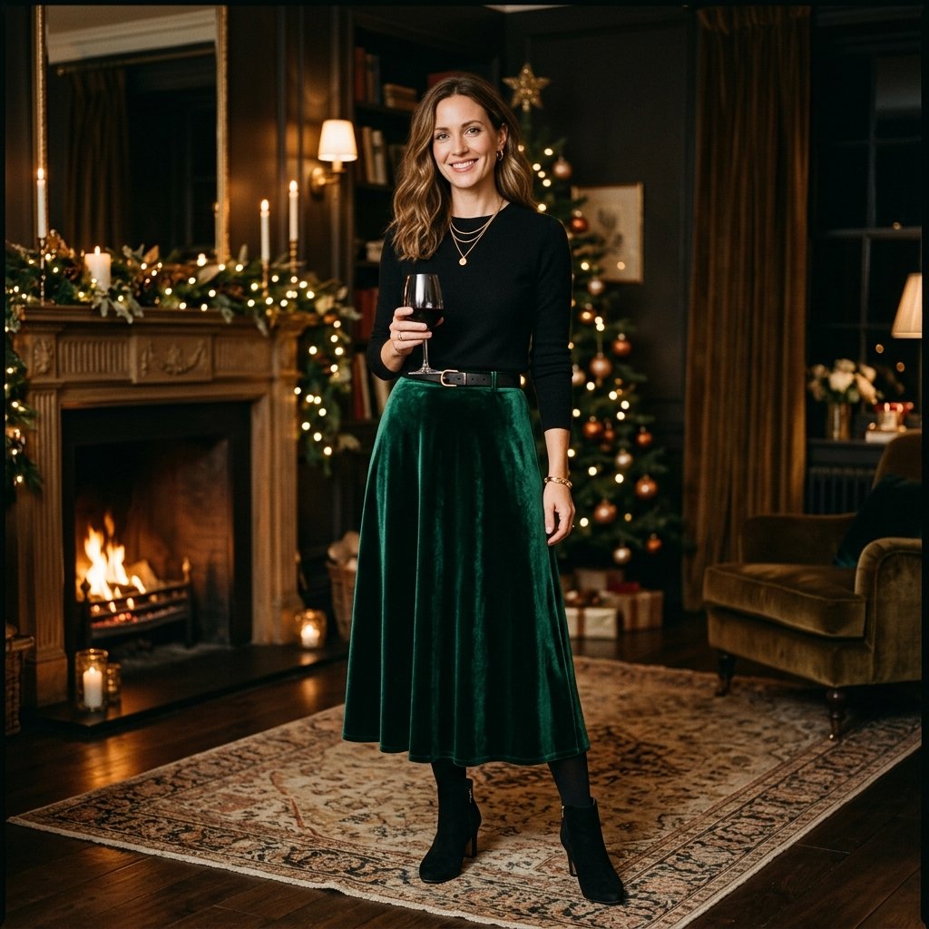 32 Midi Skirt Outfits Ideas That Are Pure Pinterest Gold 15 Velvet Midi Skirt Outfits Ideas