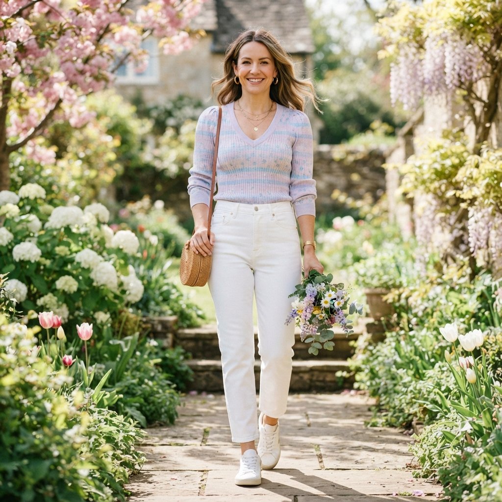 White Jeans Outfits Ideas