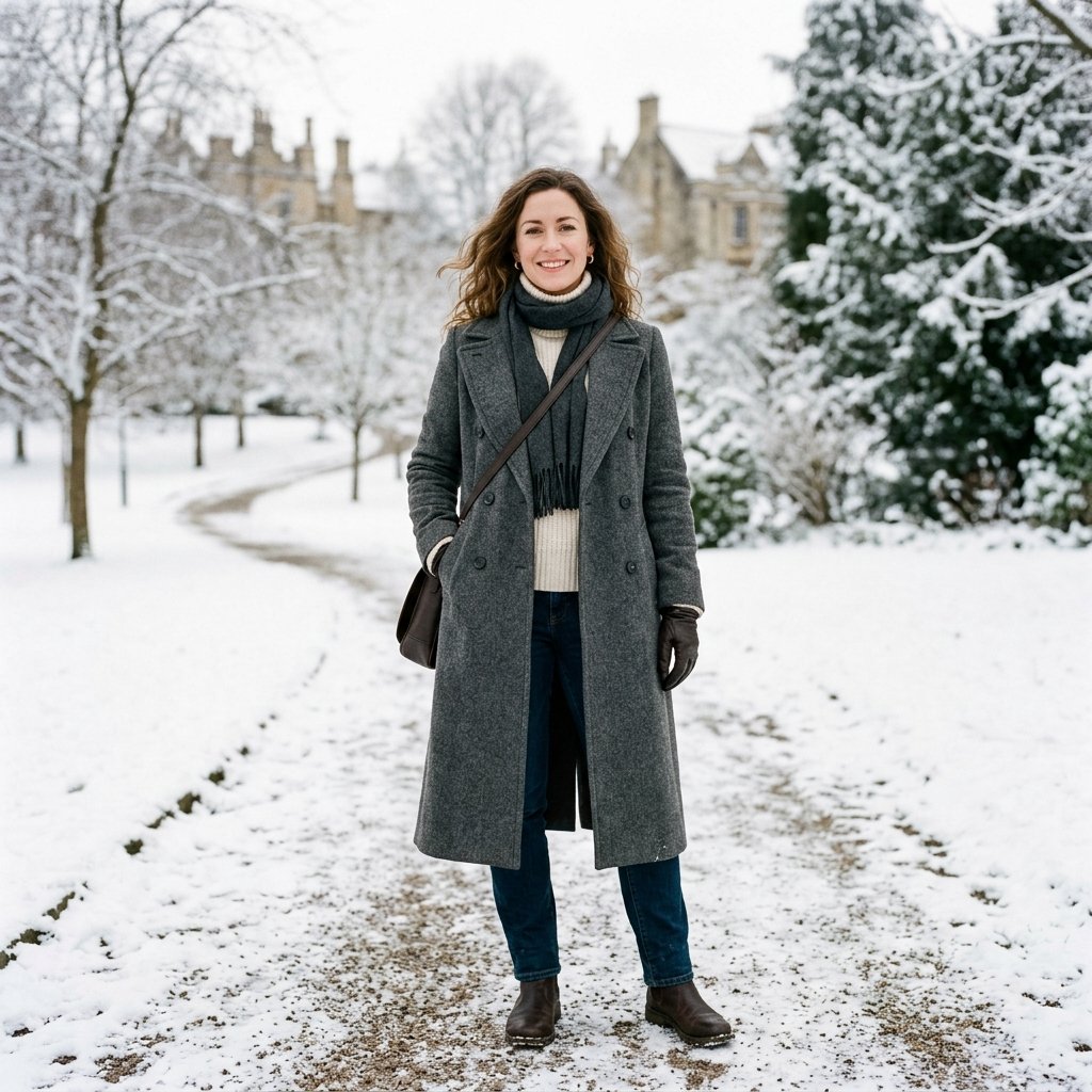 Wool Long Coat Idea
