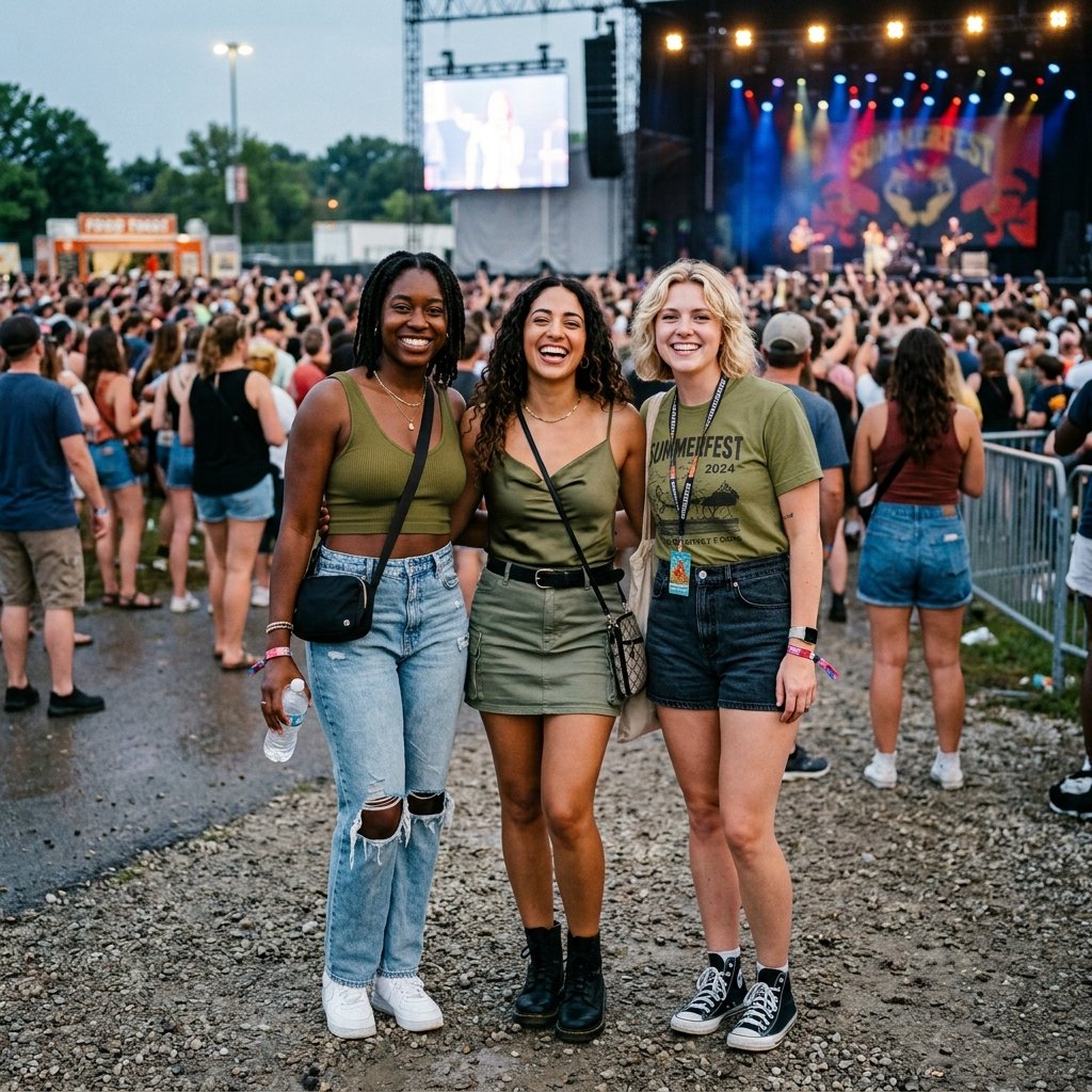 33 Olivia Rodrigo Concert Outfits: A Complete Style Guide 32 Matching Friend Group Outfit Idea