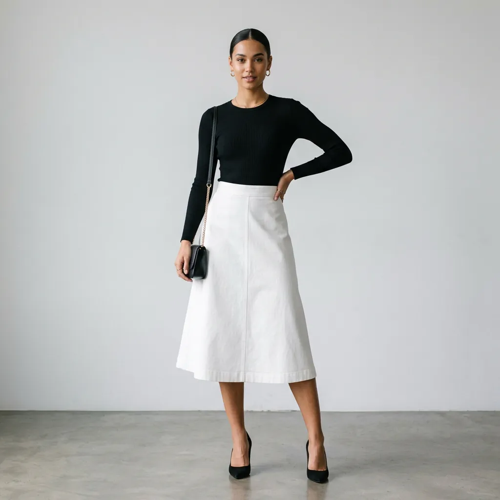 32 White Skirt Outfits Ideas for Every Season & Occasion 11 White Skirt Outfits and Bodysuit Ideas