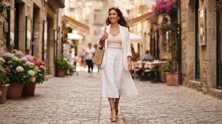 32 White Skirt Outfits Ideas for Every Season & Occasion 10 white skirt outfits